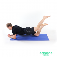 Kneeling Plank with Hip Extension FRAME