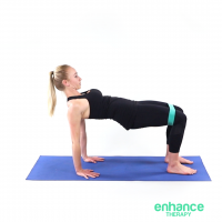 Reverse Plank with Band FRAME